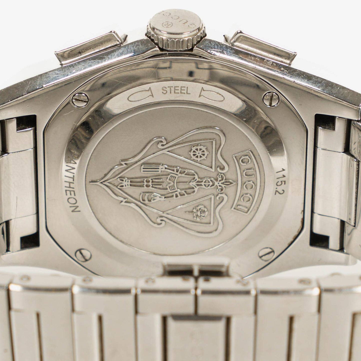 Gucci Pantheon Chronograph Stainless Stell
