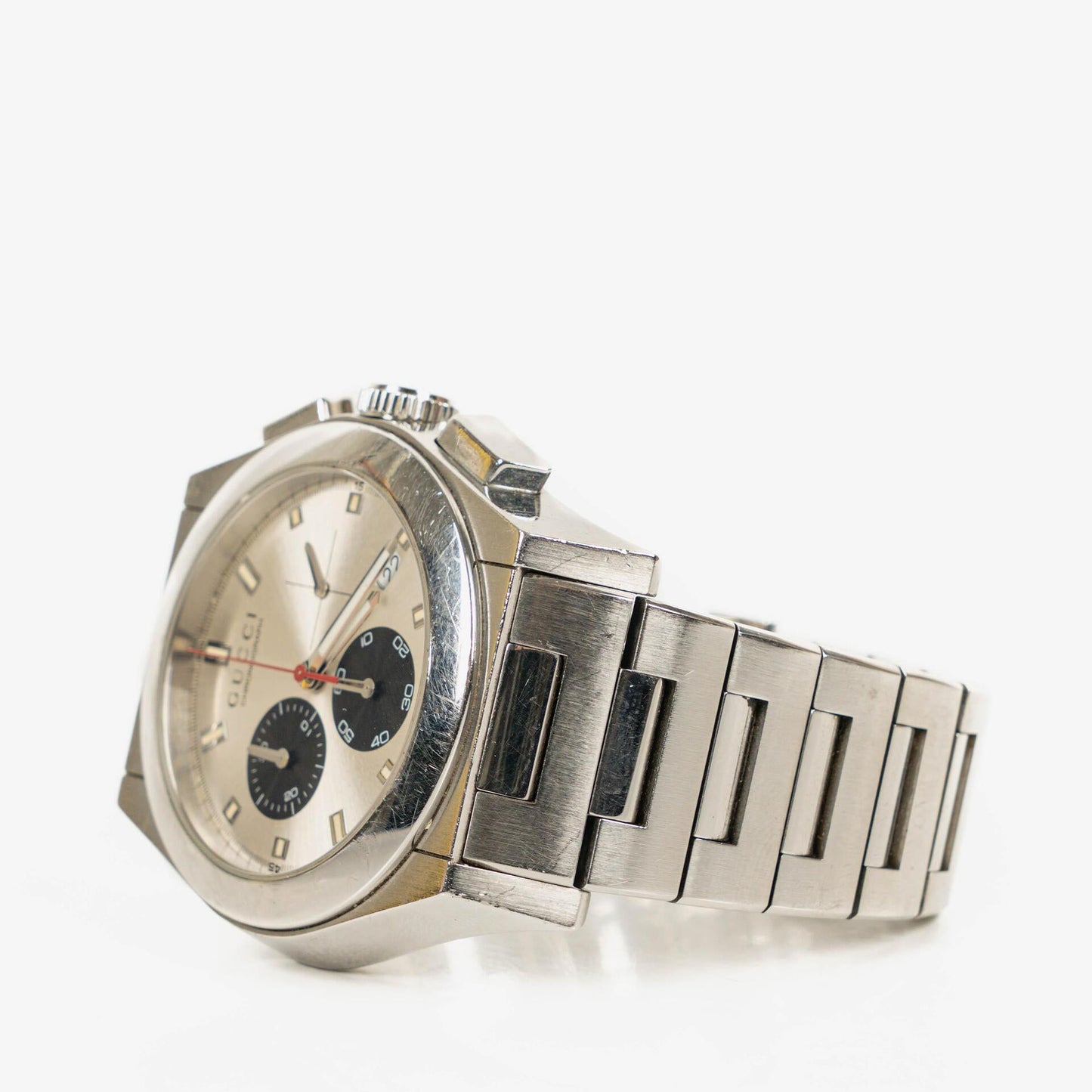 Gucci Pantheon Chronograph Stainless Stell