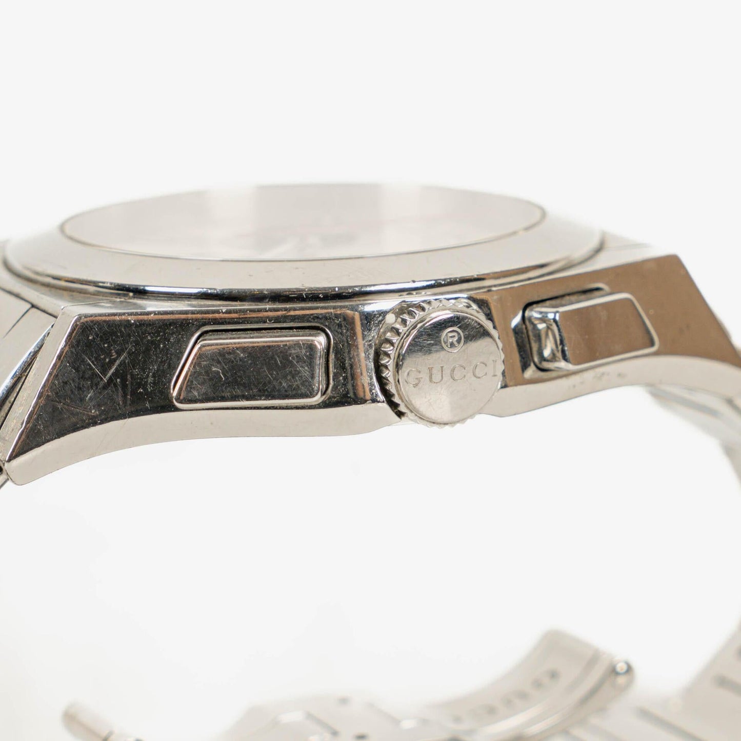 Gucci Pantheon Chronograph Stainless Stell