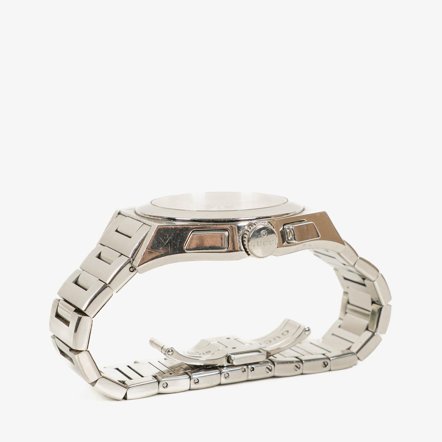 Gucci Pantheon Chronograph Stainless Stell