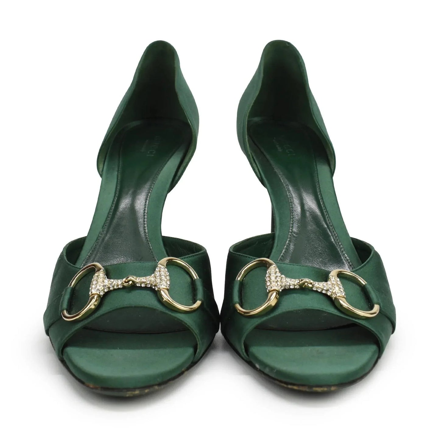 Gucci Peep-Toe Heels - Women's 9