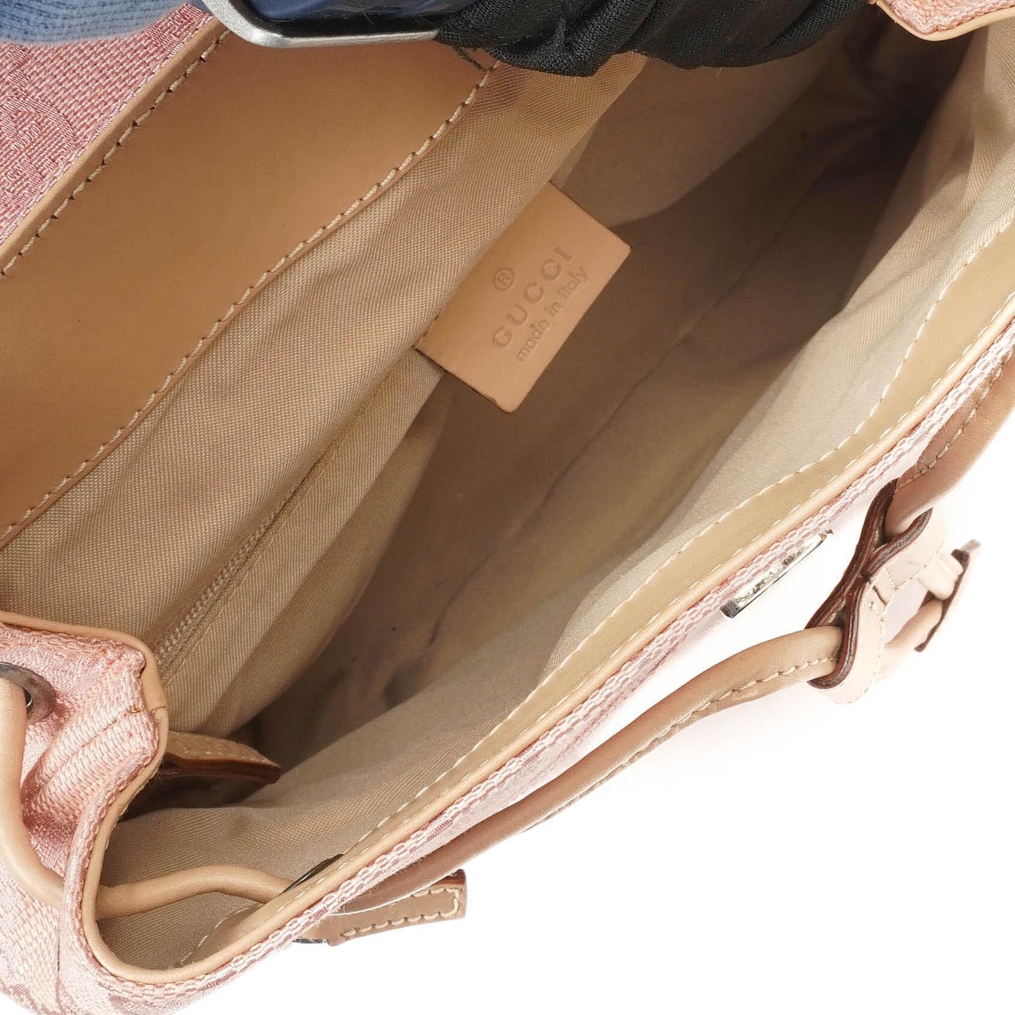 Gucci Pink GG Canvas Monogram Backpack