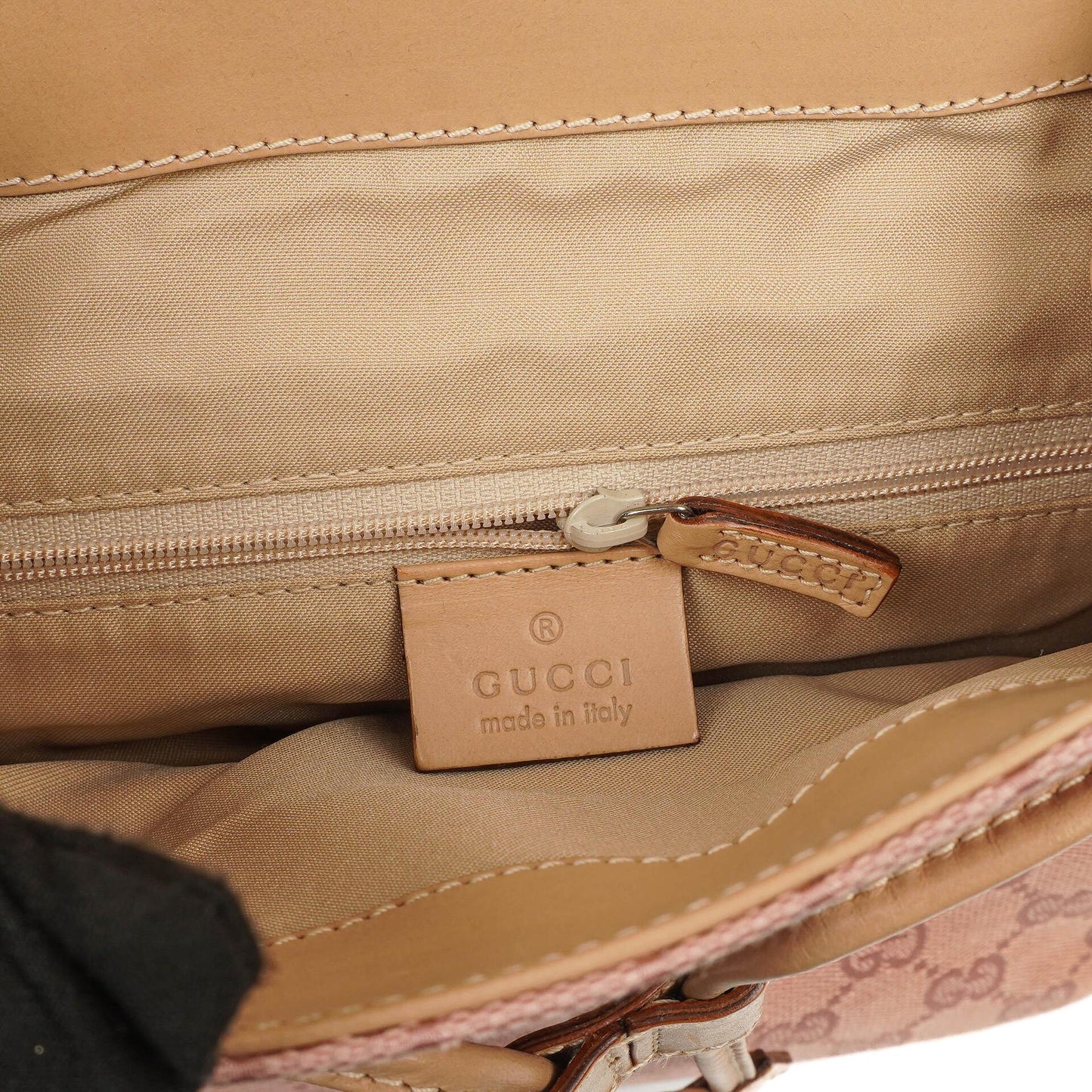 Gucci Pink GG Canvas Monogram Backpack