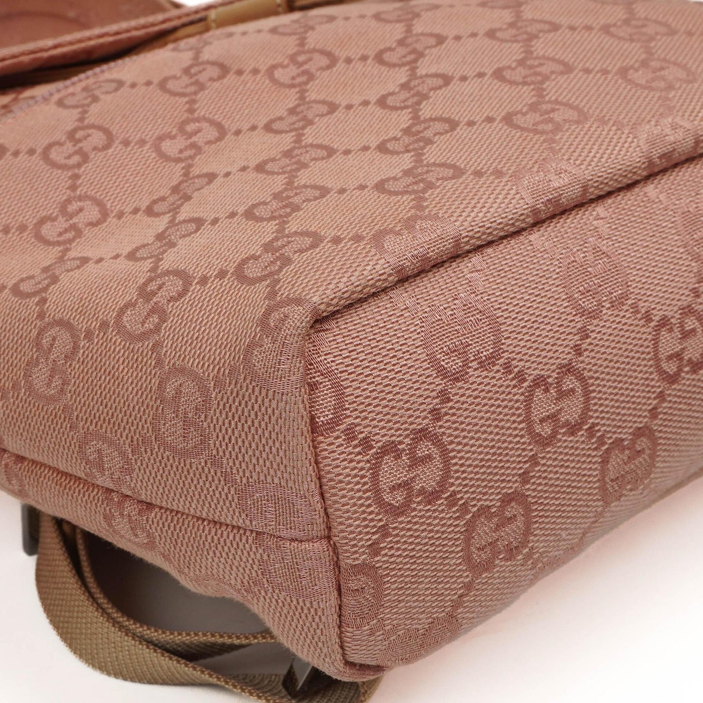 Gucci Pink GG Canvas Monogram Backpack