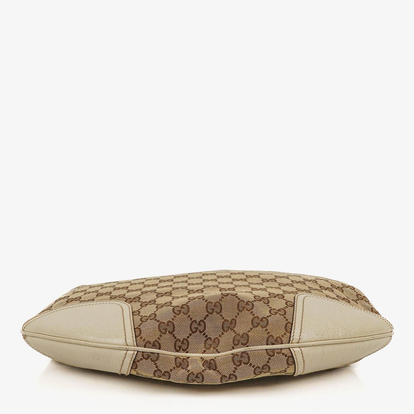Gucci Princy Beige/Ebony GG Fabric Hobo Bag