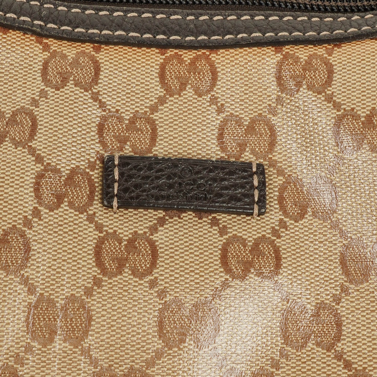 Gucci Princy GG Crystal Coated Canvas Hobo Bag