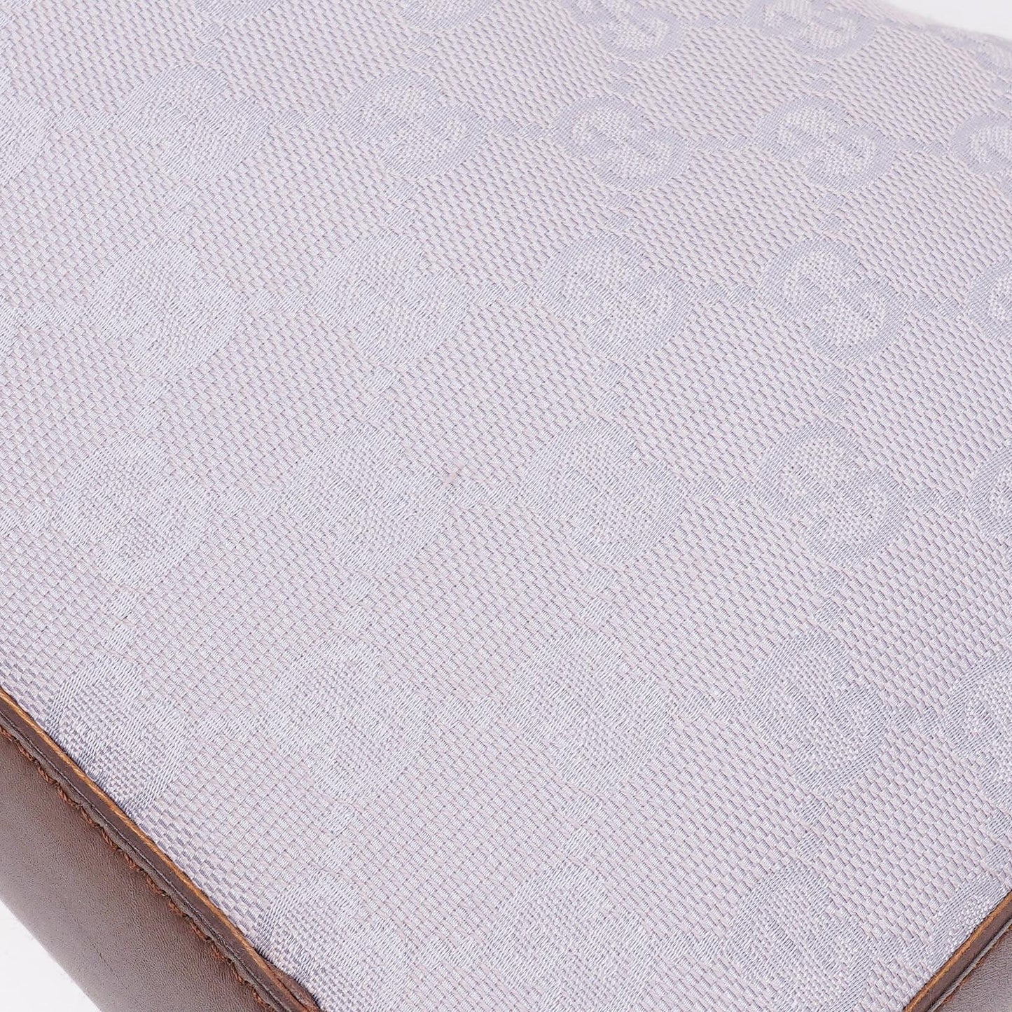 Gucci Purple GG Canvas Shoulder Hobo Bag