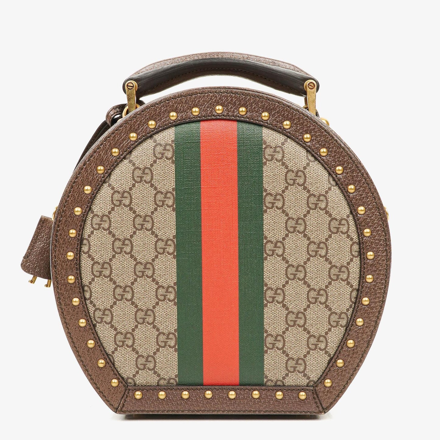 Gucci Savoy Extra Small Web GG Supreme Canvas Hat Case