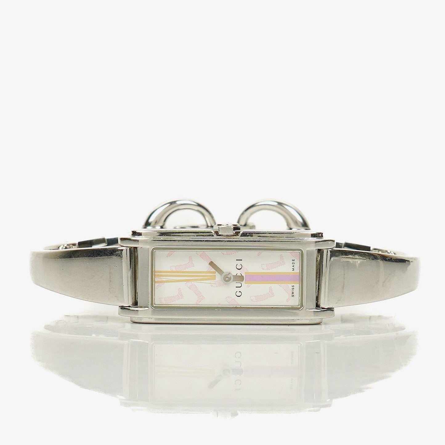 Gucci Silver Stainless Steel 109 Women's Wristwatch