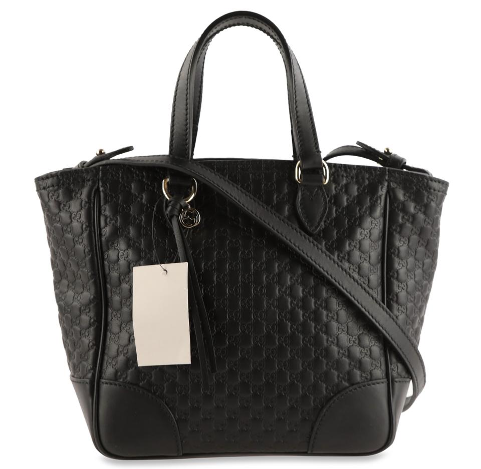 Gucci Black Leather Tote Style 2