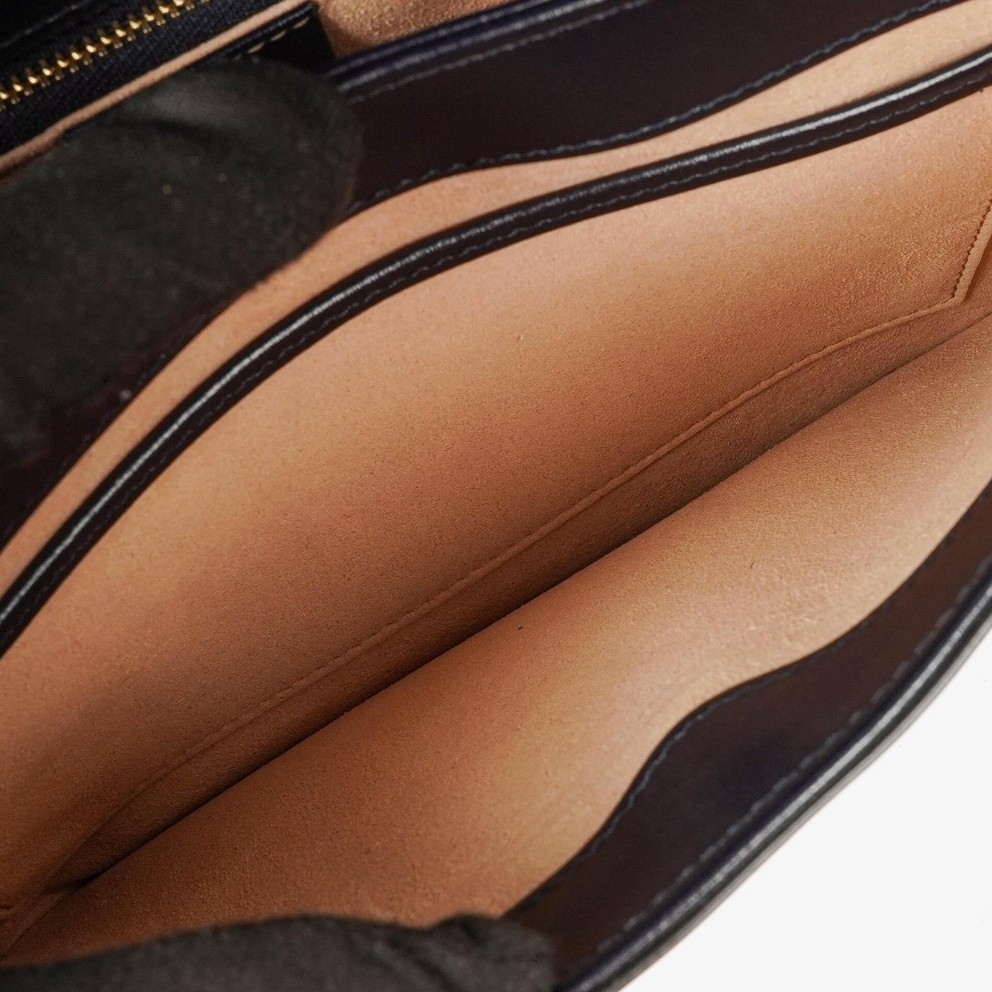 Gucci Small Horsebit 1955 Dark Navy Leather Shoulder Bag