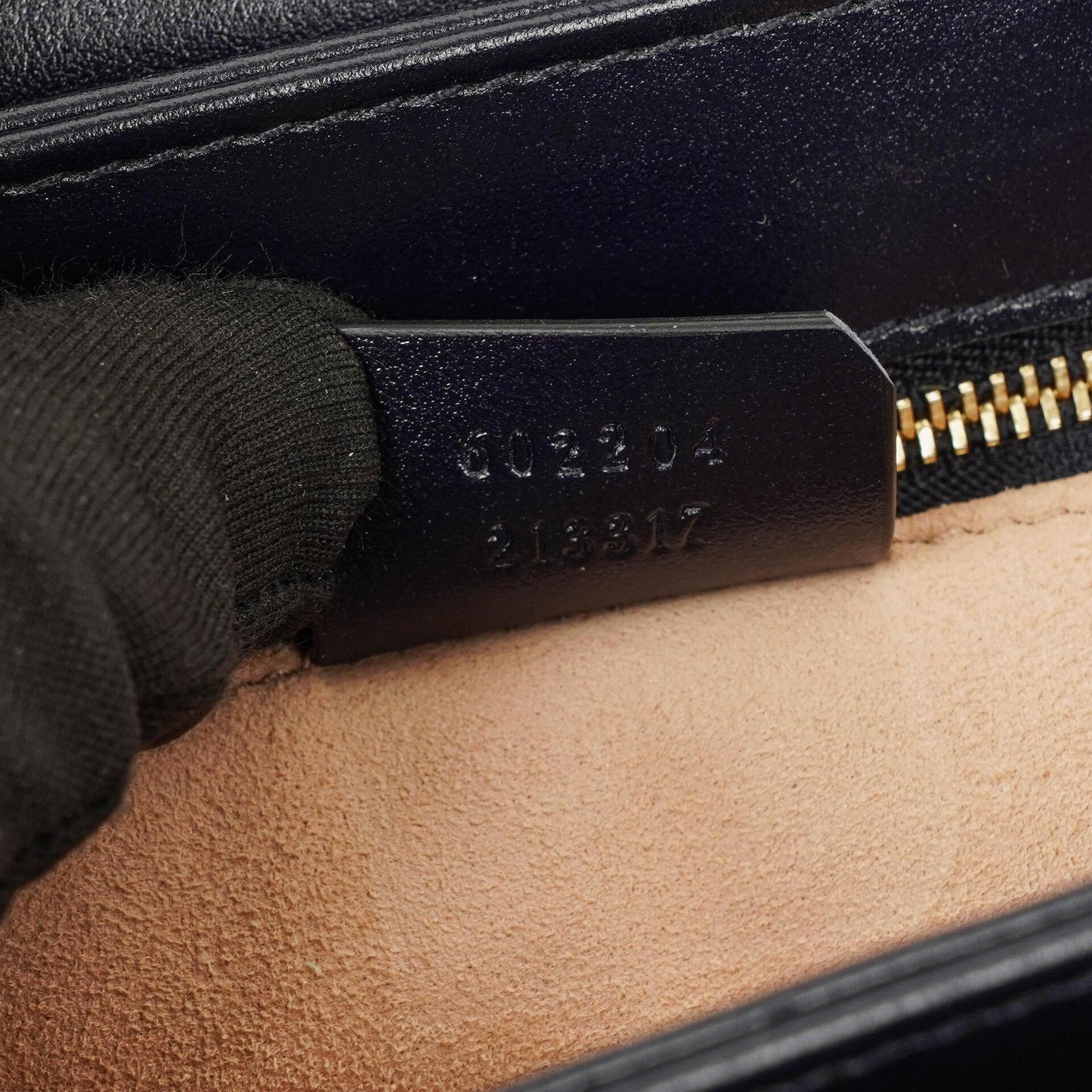 Gucci Small Horsebit 1955 Dark Navy Leather Shoulder Bag