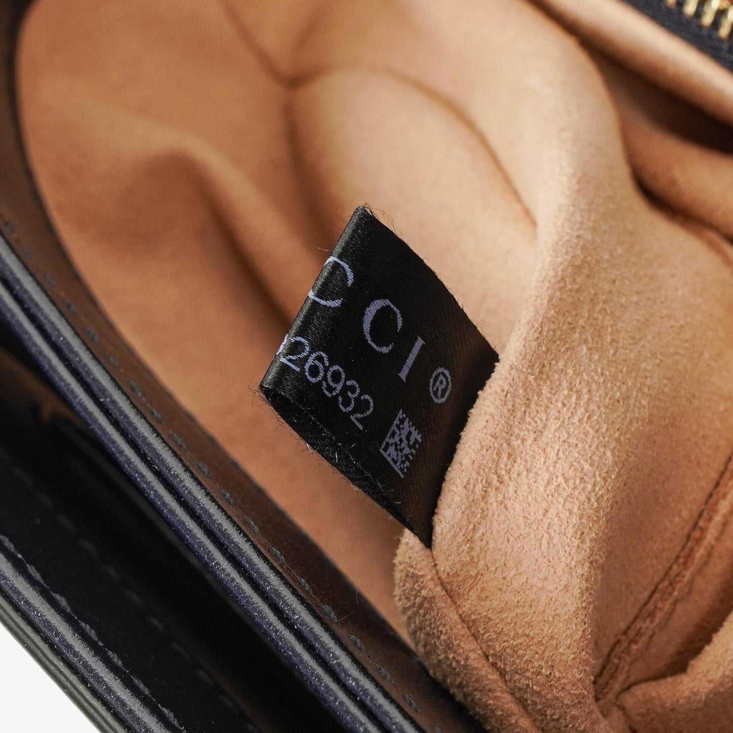 Gucci Small Horsebit 1955 Dark Navy Leather Shoulder Bag
