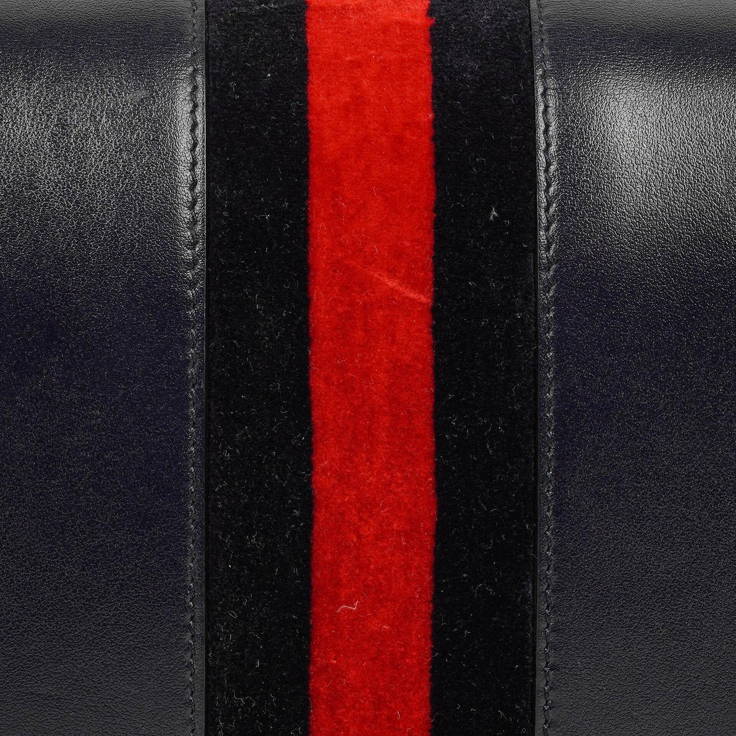 Gucci Small Horsebit 1955 Dark Navy Leather Shoulder Bag