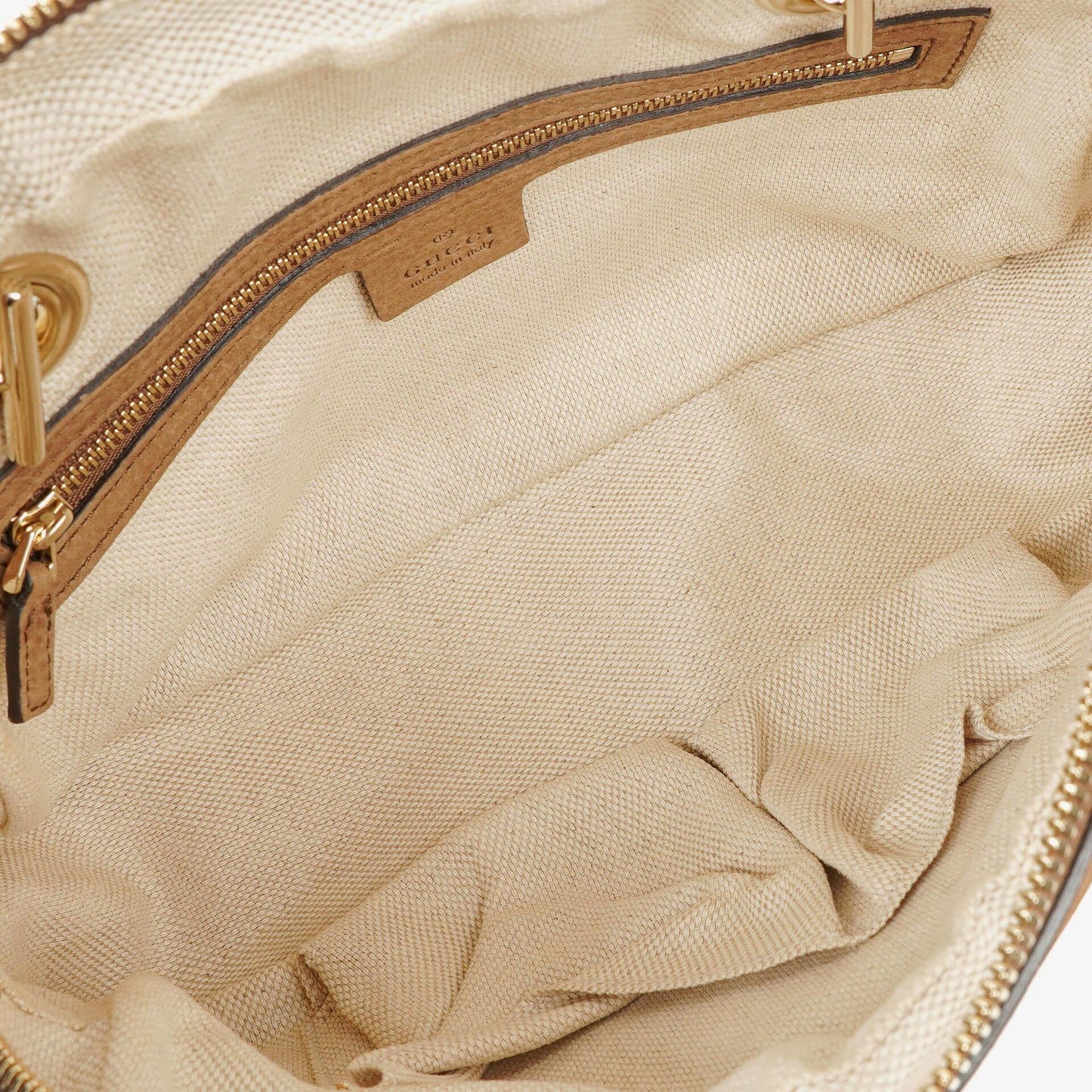 Gucci Small Soho Bowler Brown Nubuck Bag