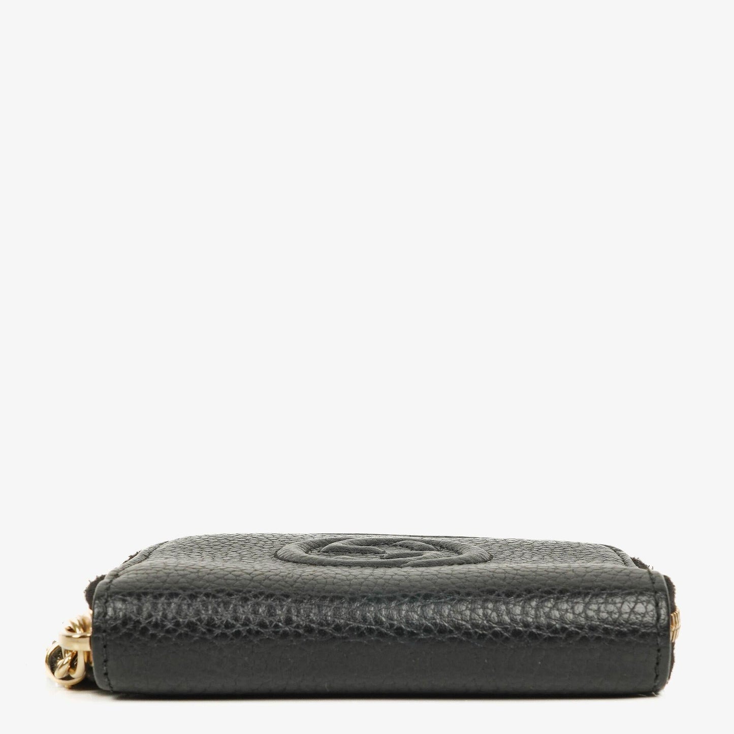 Gucci Soho Black Leather Coin Case