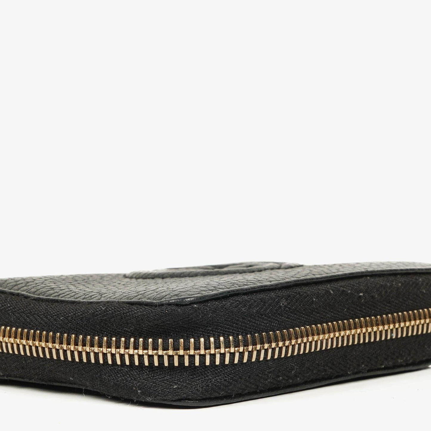 Gucci Soho Black Leather Coin Case