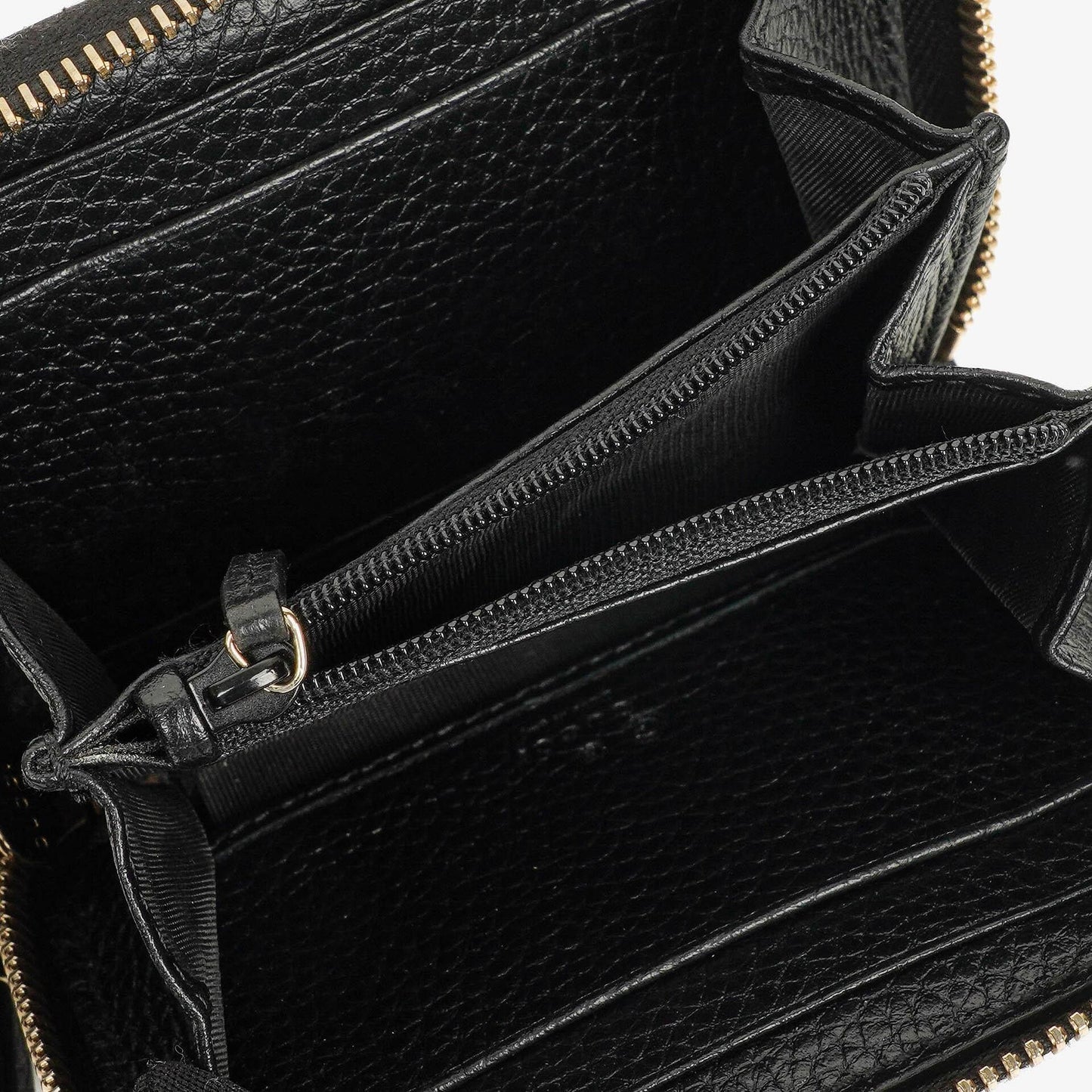 Gucci Soho Black Leather Coin Case