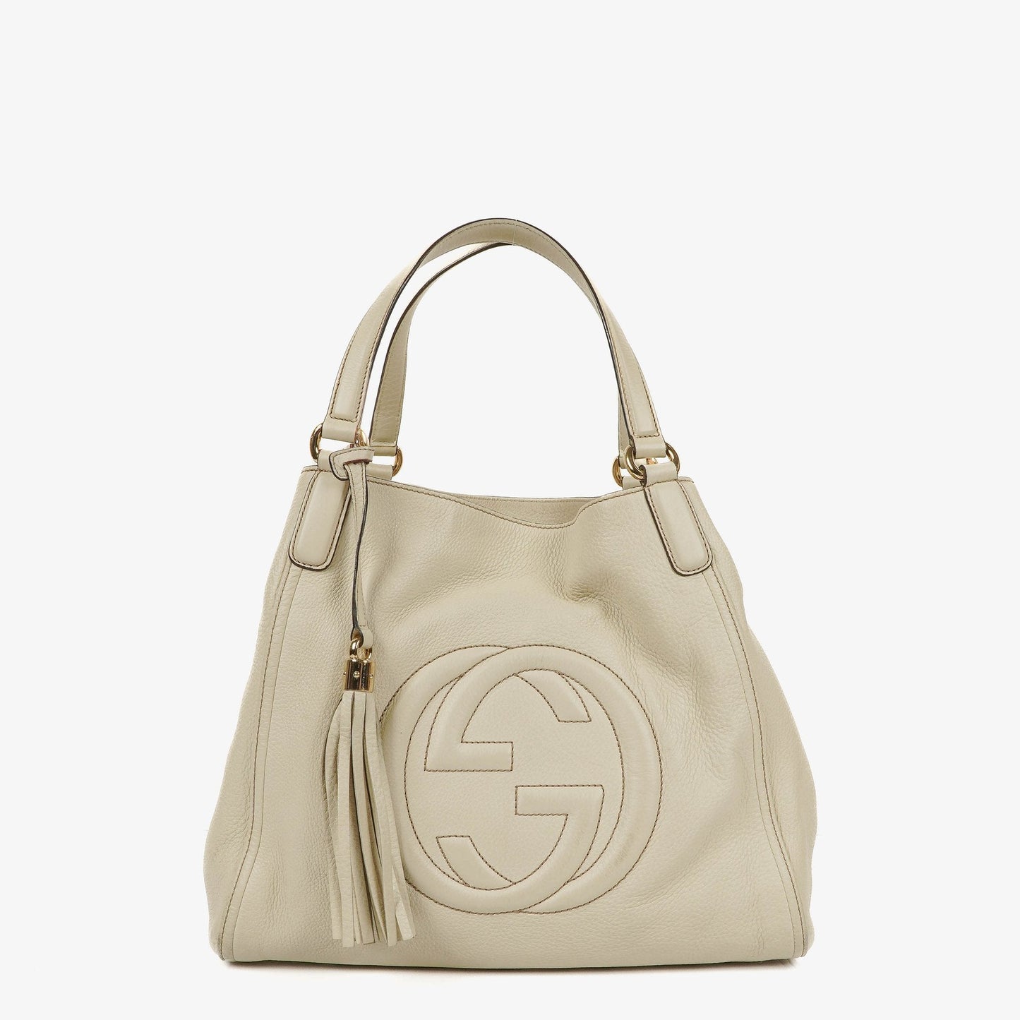 Gucci Soho Neutral Leather Tote Bag