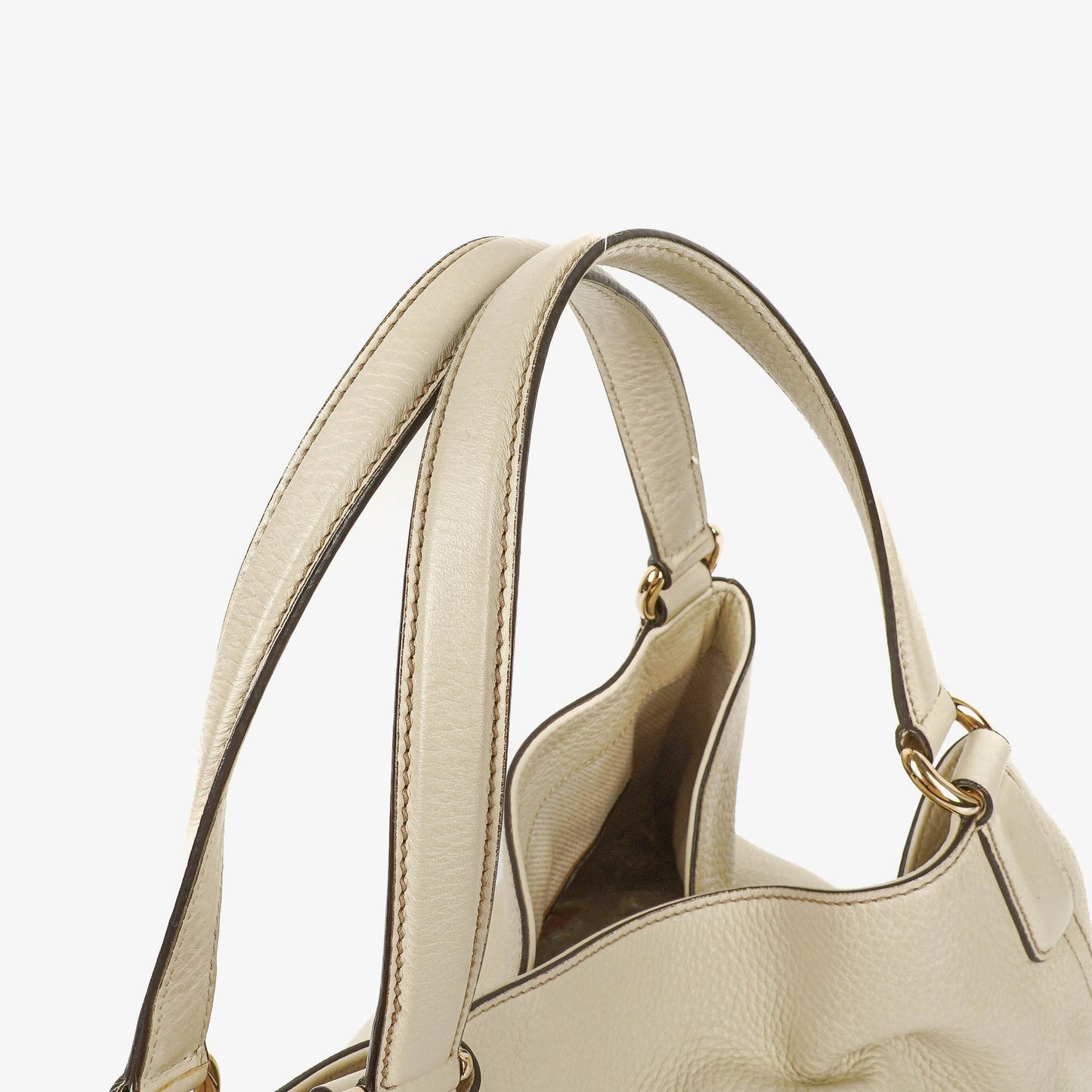 Gucci Soho Neutral Leather Tote Bag