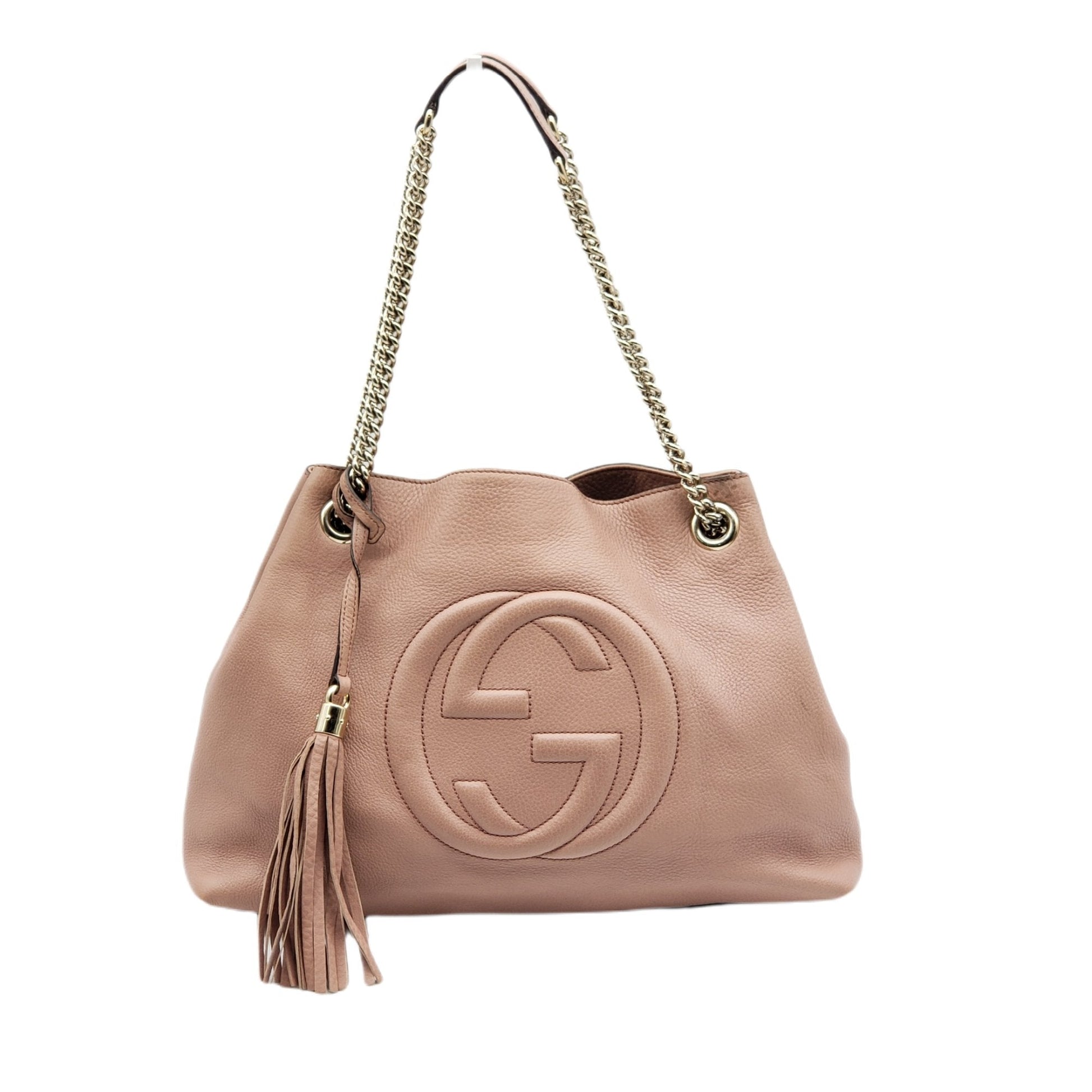 Gucci Soho Leather Chain Shoulder Bag Style 1