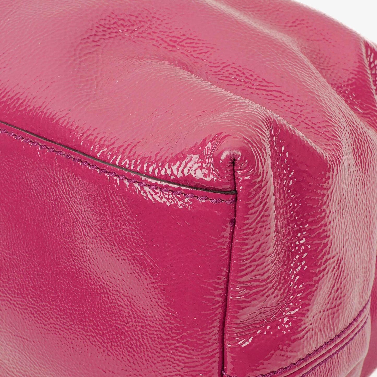 Gucci Soho Pink Patent Leather Chain Tote Bag