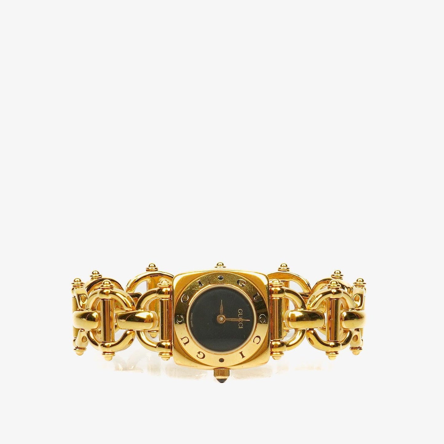 Gucci Horsebit Stainless Steel 22mm 6400L Quartz Watch