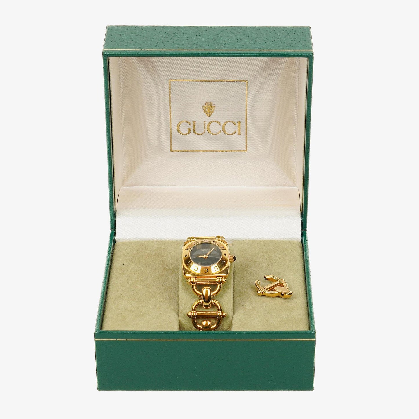 Gucci Horsebit Stainless Steel 22mm 6400L Quartz Watch