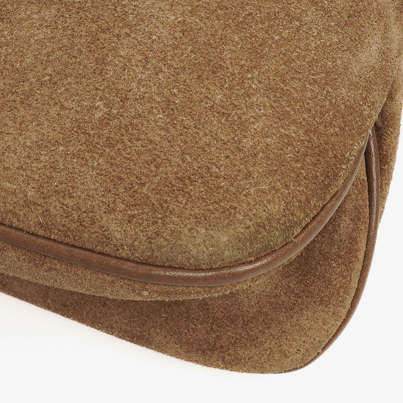 Gucci Suede Blondie Small Crossbody Bag