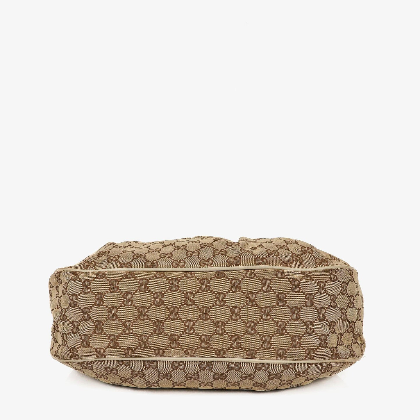 Gucci Sukey Medium Beige GG Canvas Hobo Bag