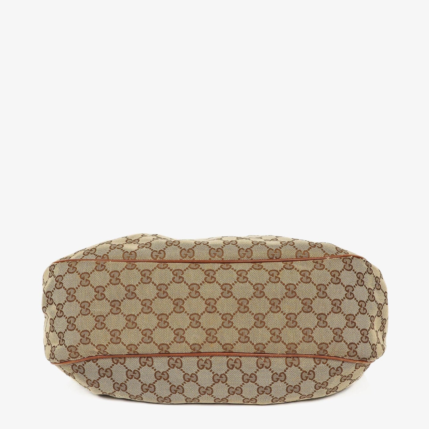 Gucci Sukey Medium Beige GG Canvas Hobo Bag