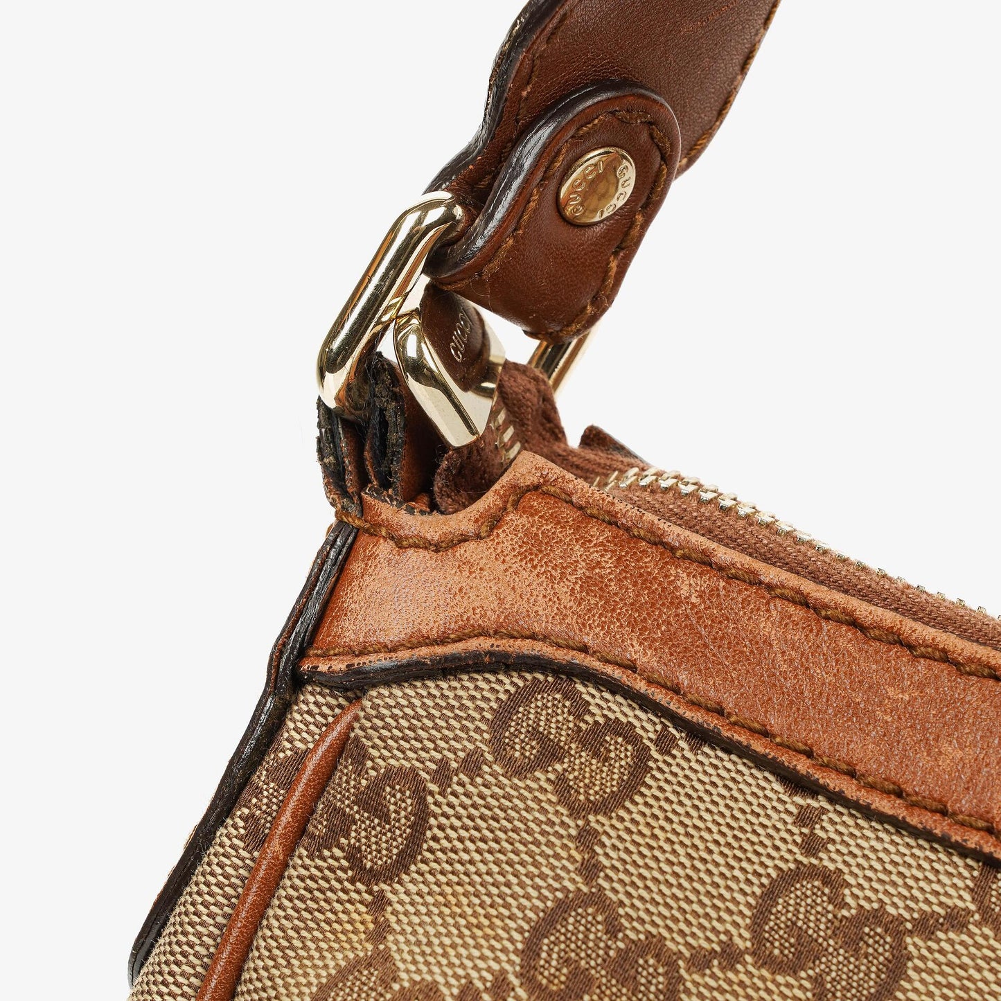 Gucci Sukey Medium Beige GG Canvas Hobo Bag