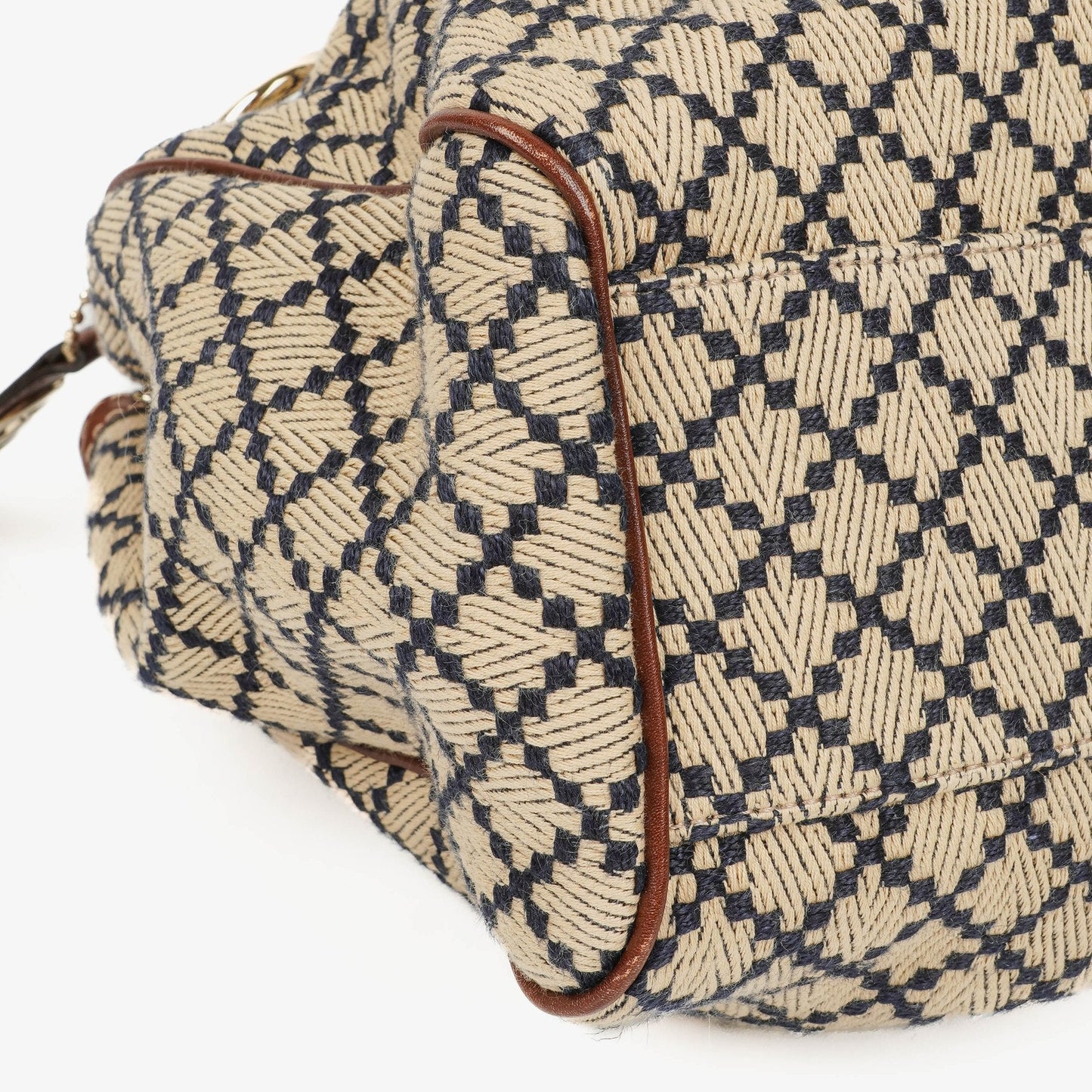 Gucci Sukey Monogram Dark Brown Tote Bag