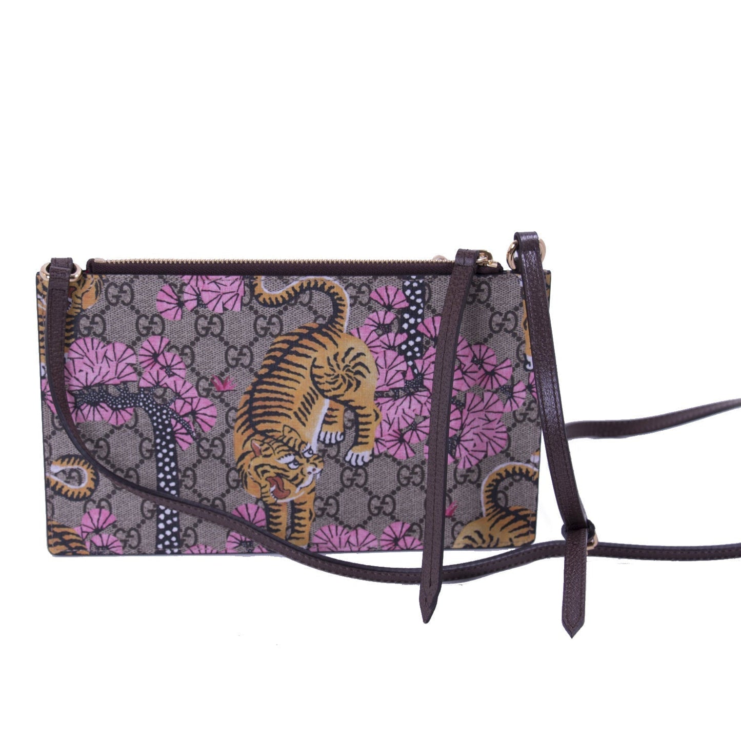 Gucci Leather Canvas Crossbody Style 16