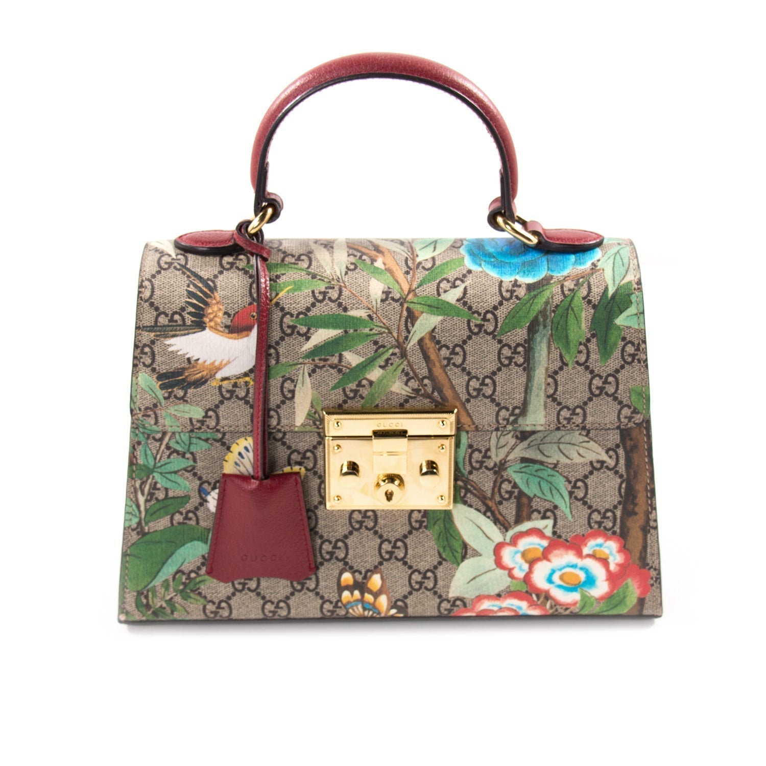 Gucci GG Supreme Leather Canvas Shoulder Bag Style 5