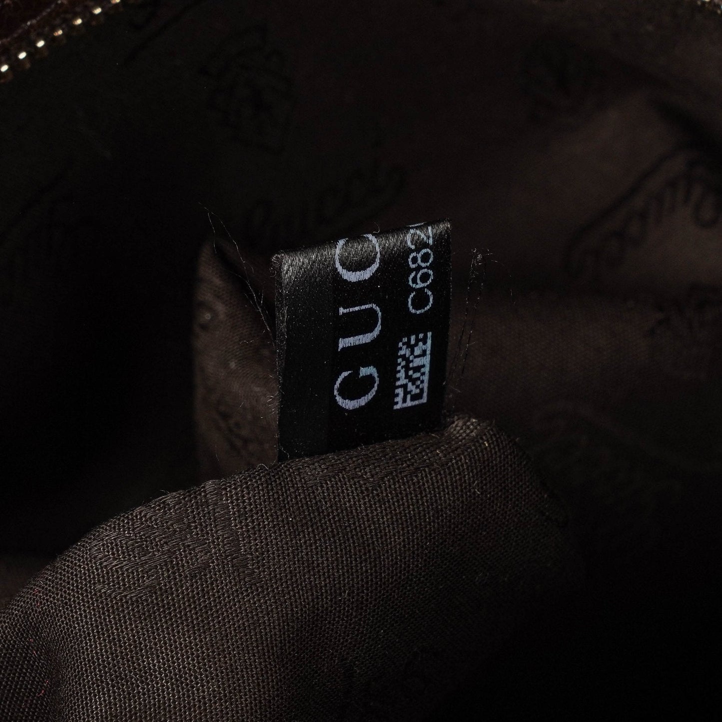 Gucci Top Handle Brown Monogram Canvas Bag