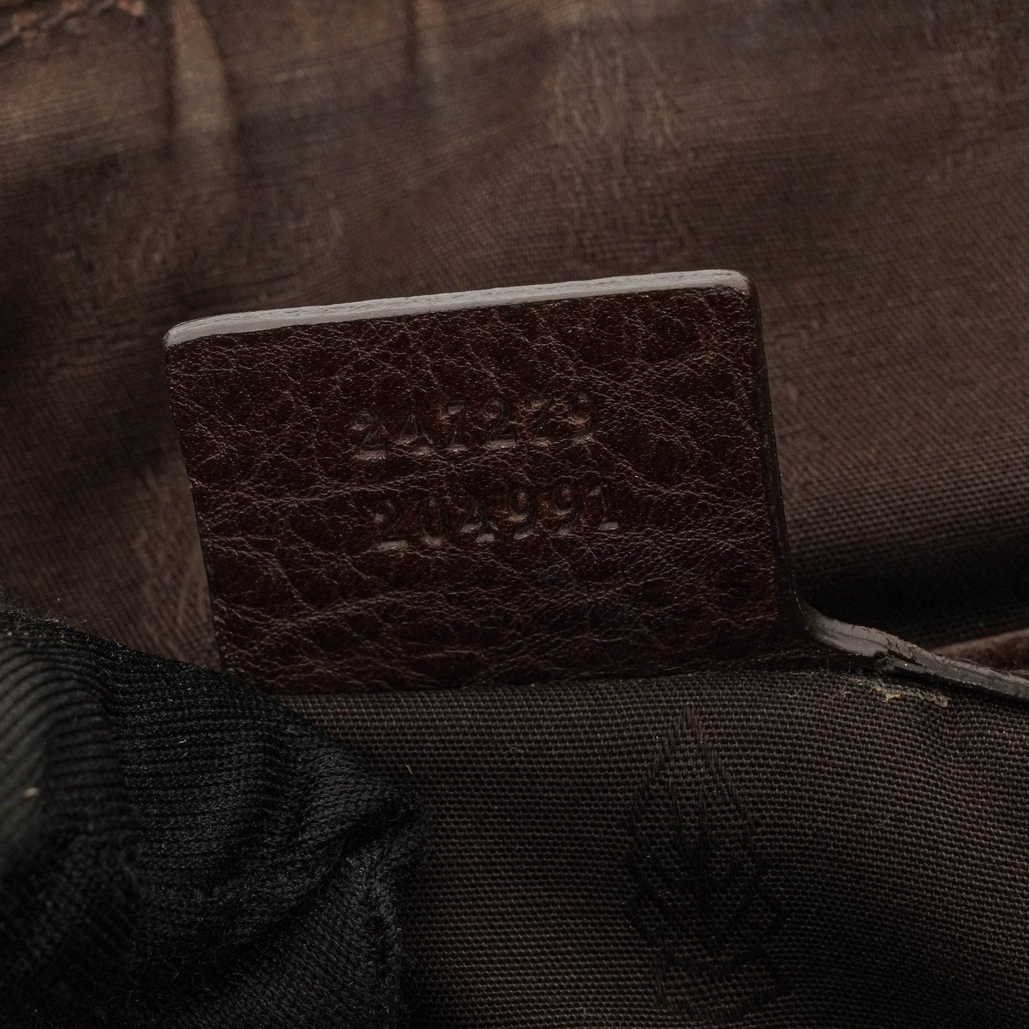 Gucci Top Handle Brown Monogram Canvas Bag