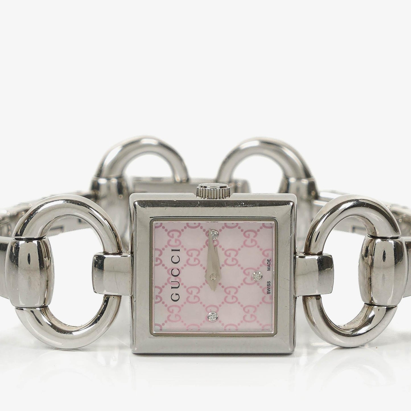 Gucci Tornavoni Stainless Steel Ladies Watch