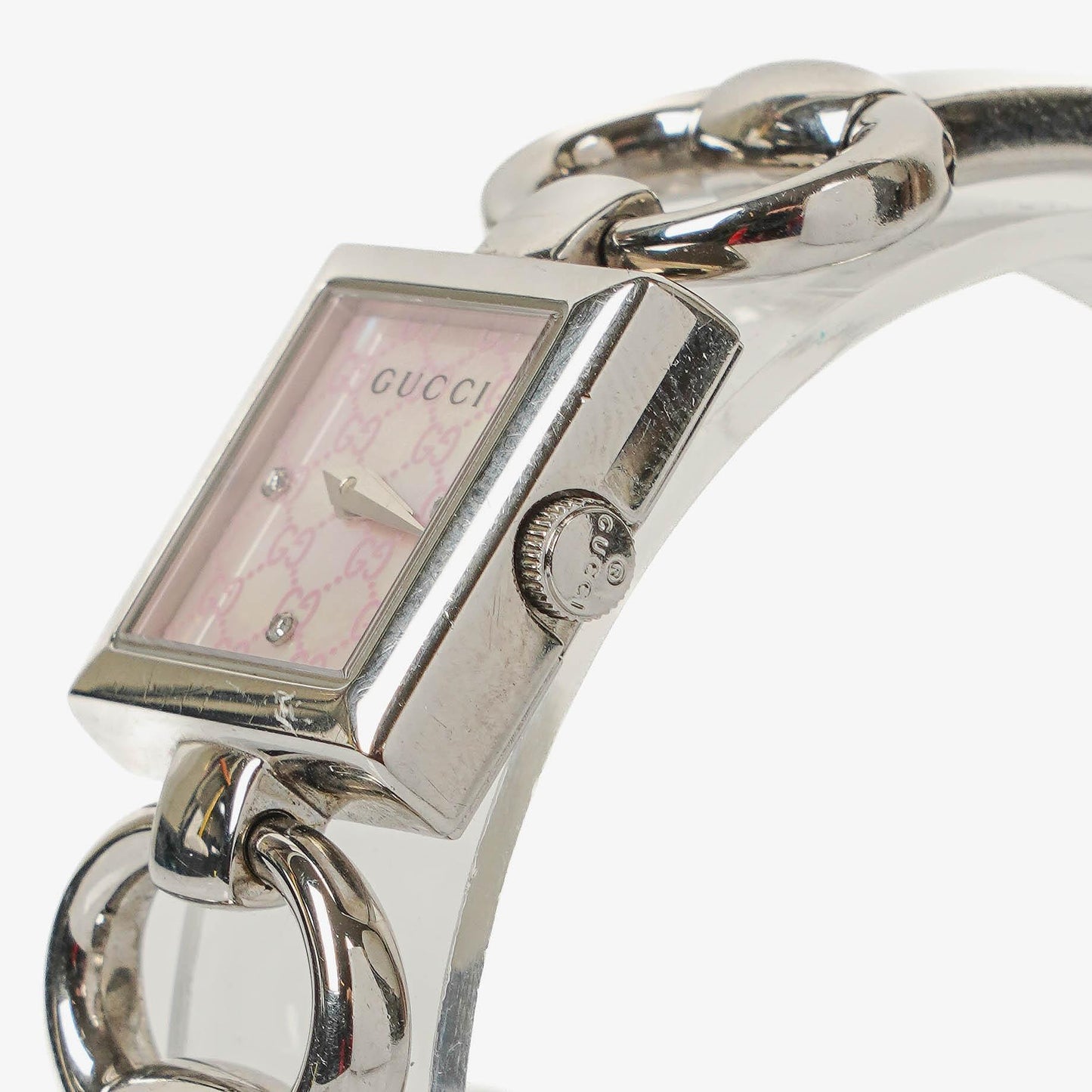 Gucci Tornavoni Stainless Steel Ladies Watch