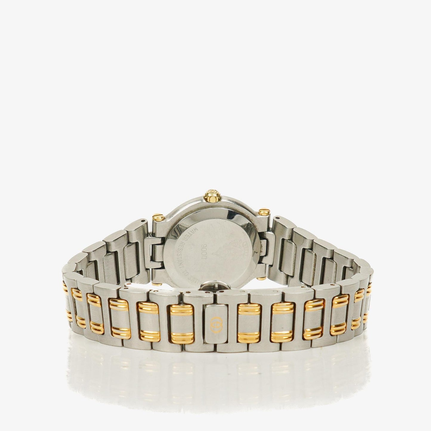 Gucci Two-Tone Stainless Steel 9000L Women's Wristwatch 25 mm