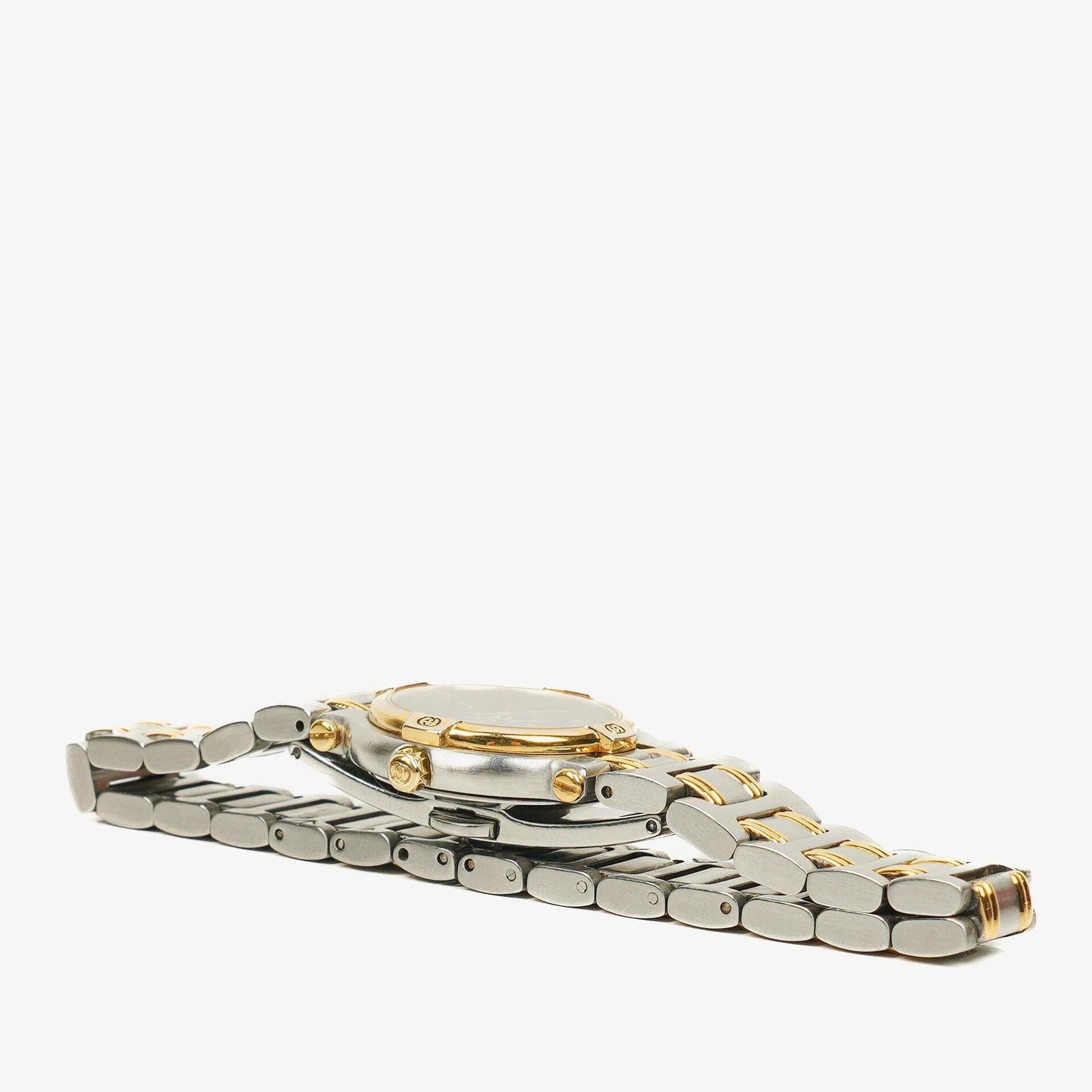 Gucci Two-Tone Stainless Steel 9000L Women's Wristwatch 25 mm