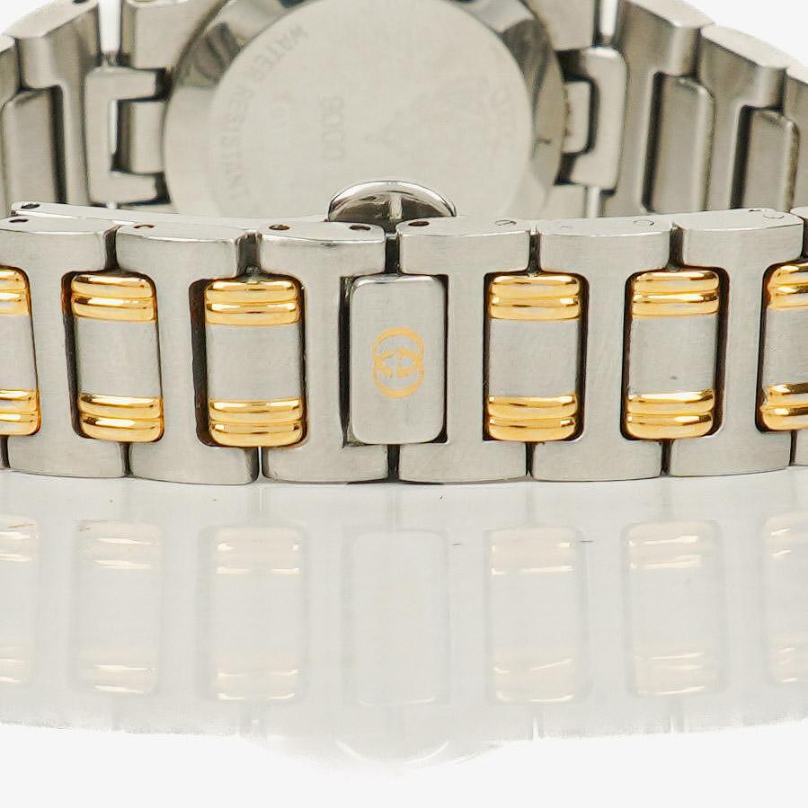 Gucci Two-Tone Stainless Steel 9000L Women's Wristwatch 25 mm