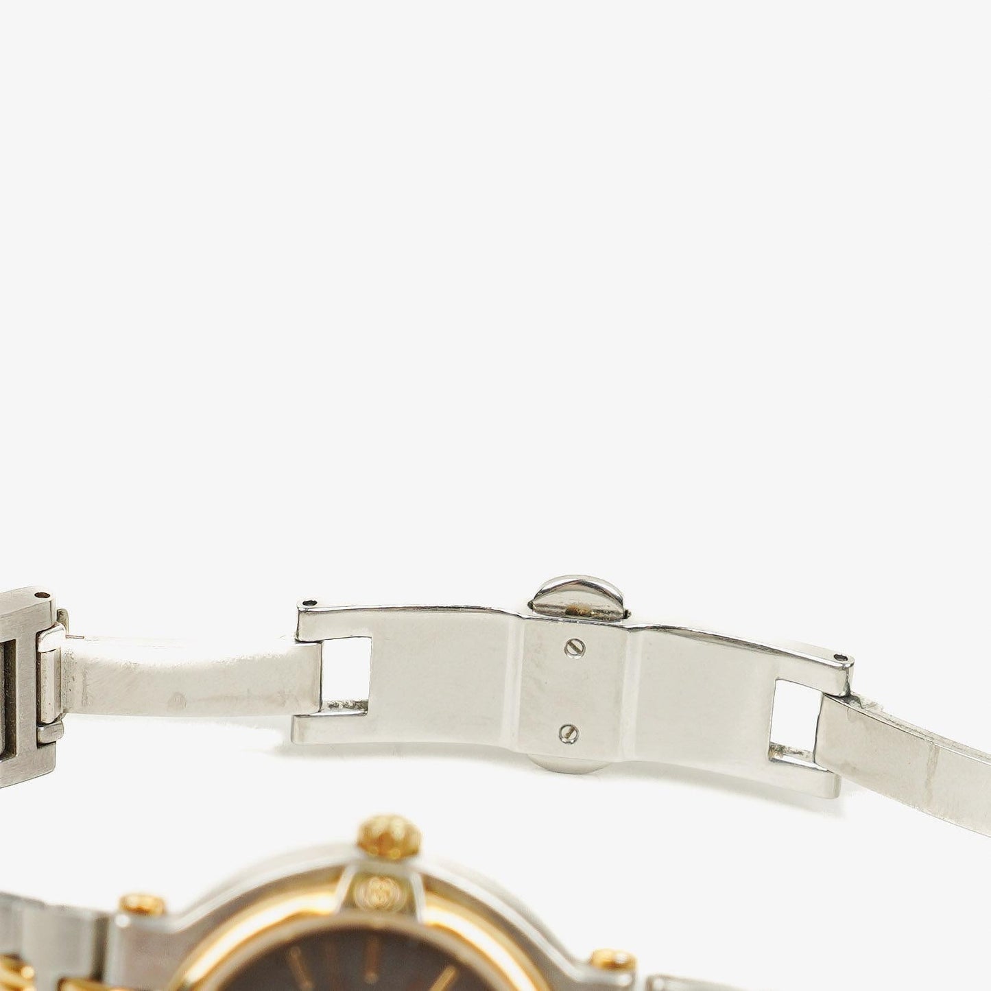 Gucci Two-Tone Stainless Steel 9000L Women's Wristwatch 25 mm