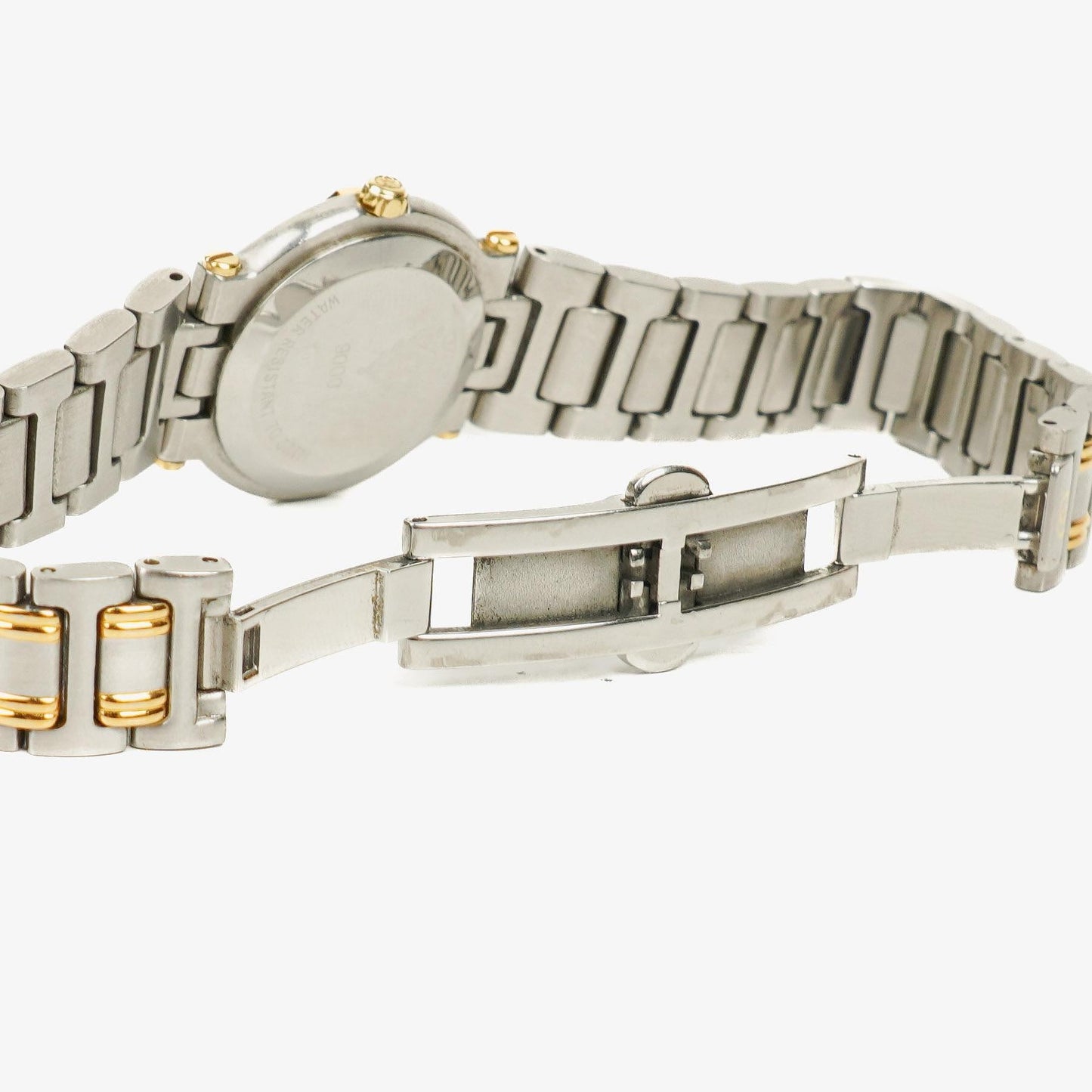 Gucci Two-Tone Stainless Steel 9000L Women's Wristwatch 25 mm