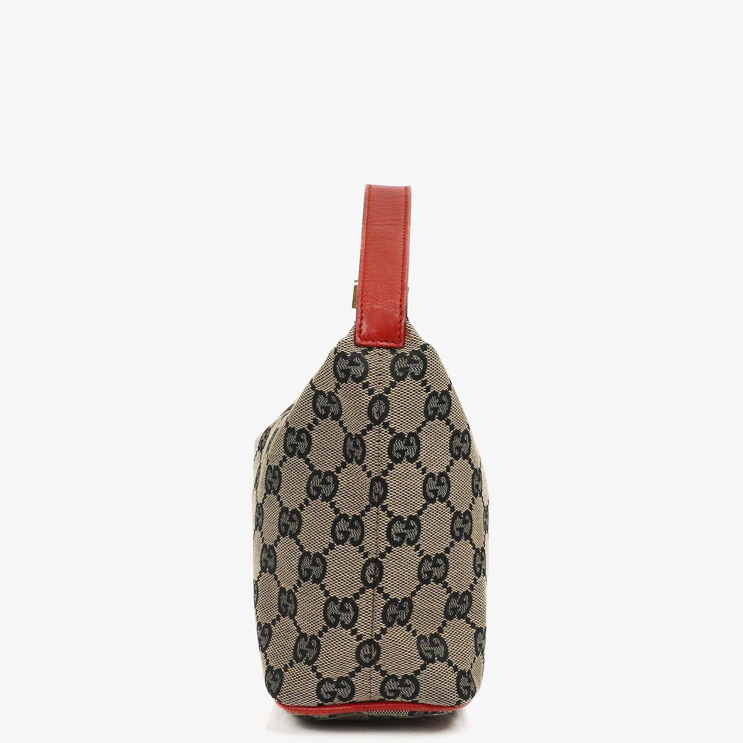 Gucci Vintage Mini Pochette GG Monogram Hobo Bag