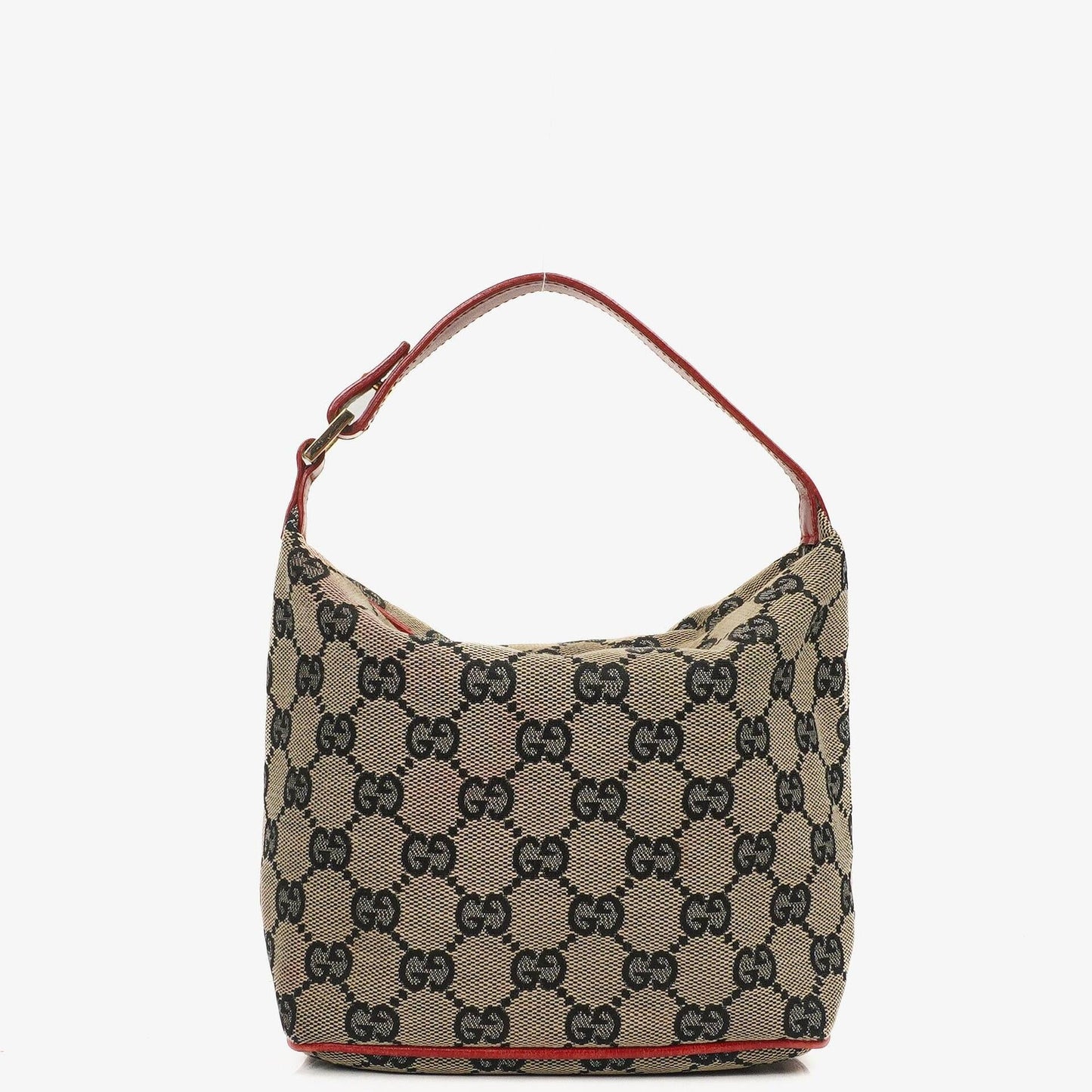 Gucci Vintage Mini Pochette GG Monogram Hobo Bag