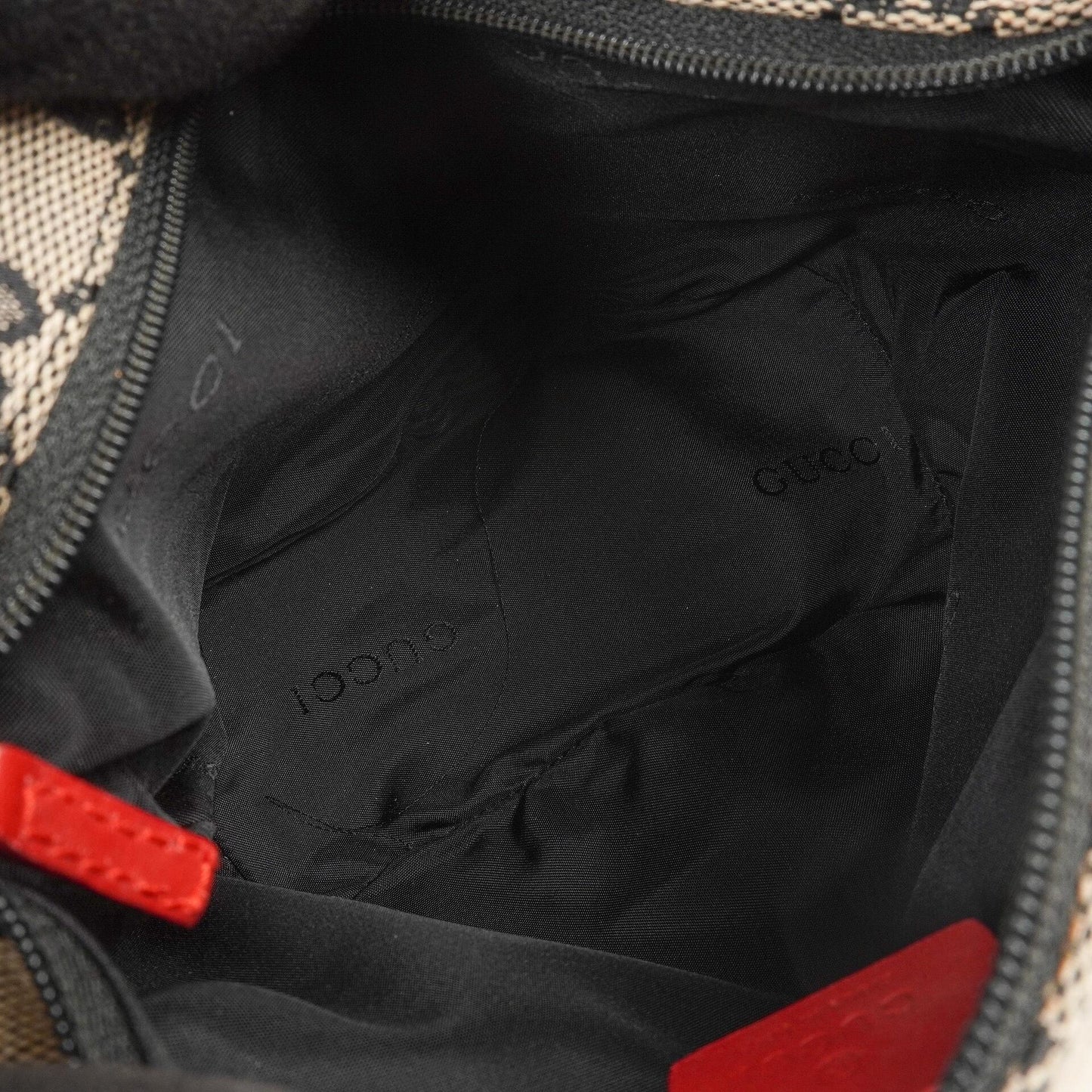 Gucci Vintage Mini Pochette GG Monogram Hobo Bag