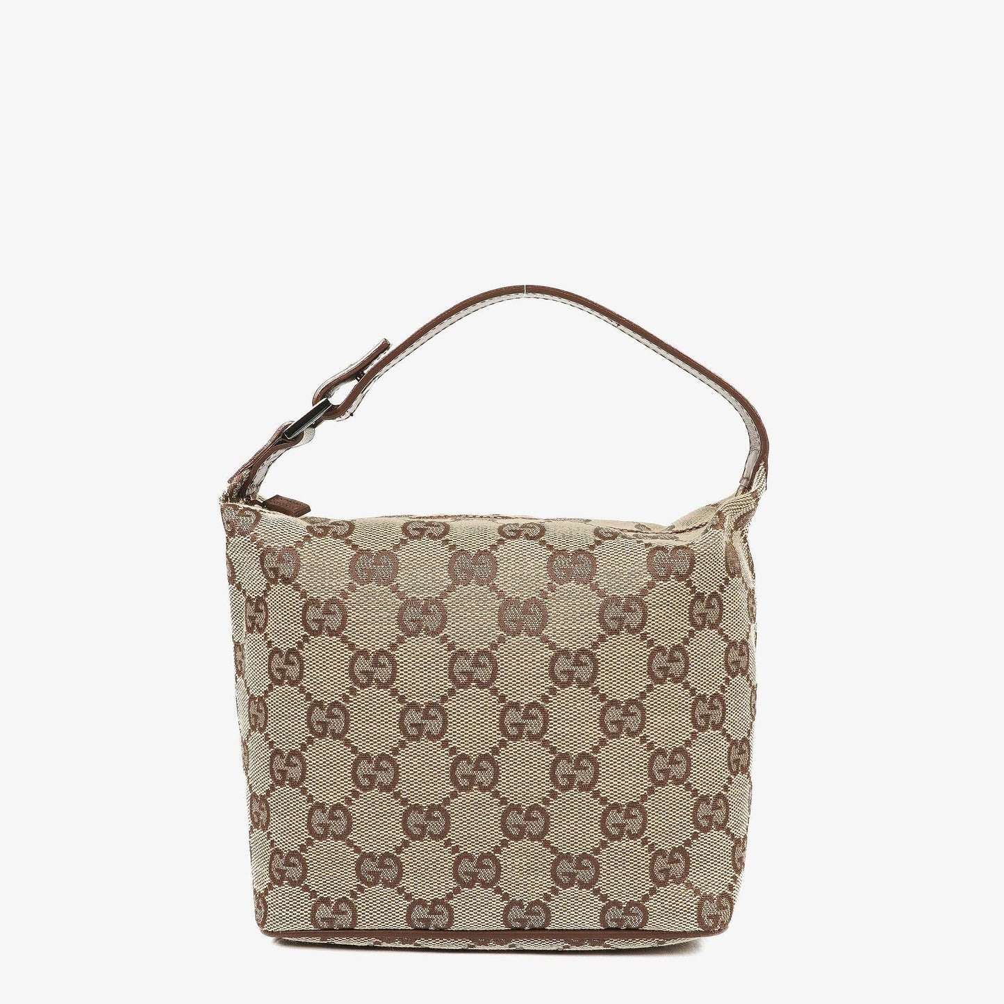 Gucci Vintage Mini Pochette GG Monogram Hobo Bag