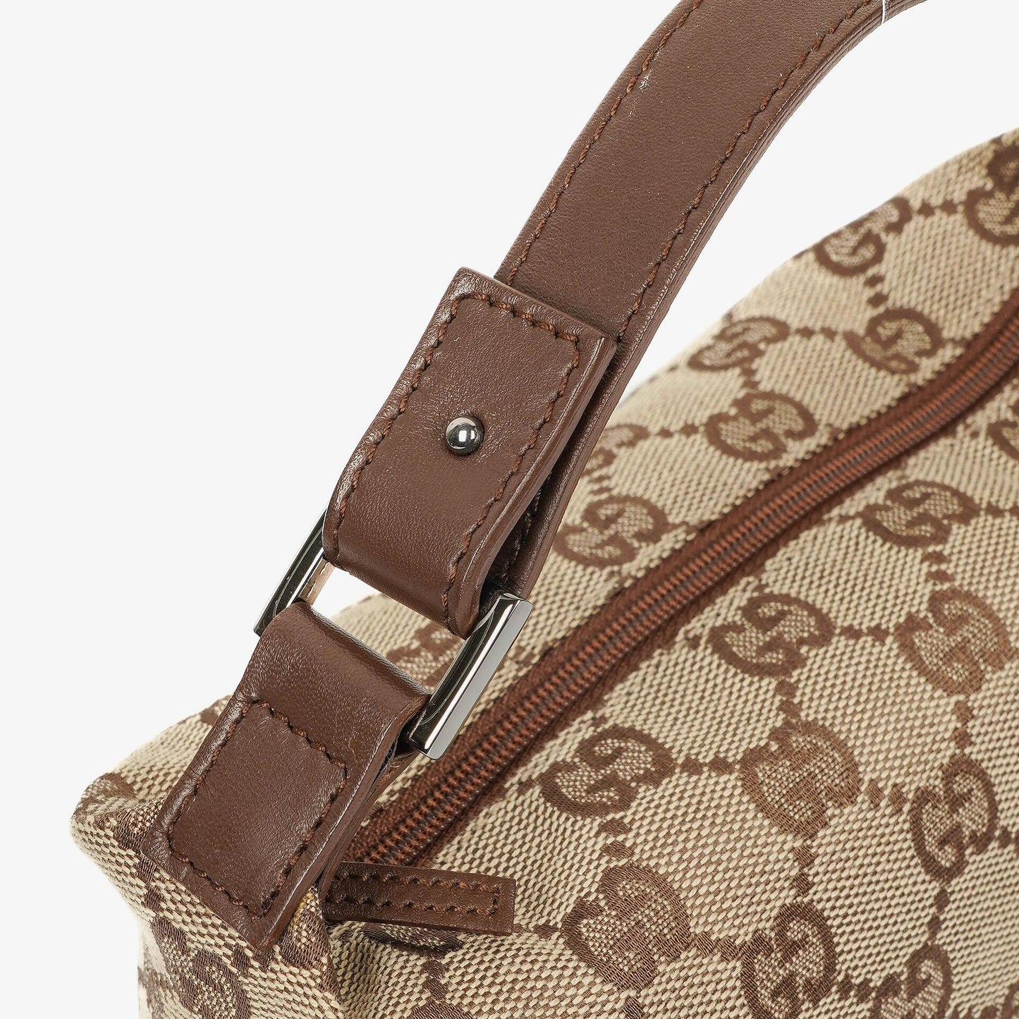 Gucci Vintage Mini Pochette GG Monogram Hobo Bag