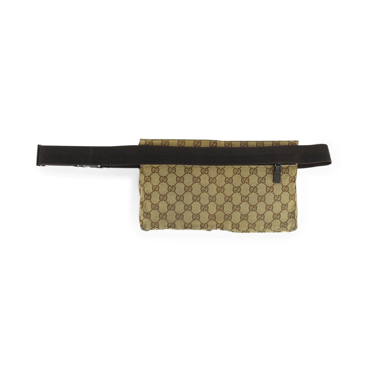 Gucci Monogram Leather Canvas Handbag